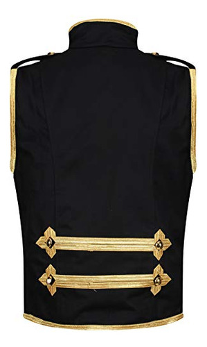 Ro Rox Chaqueta De Desfile Sin Mangas Para Hombre Marching B