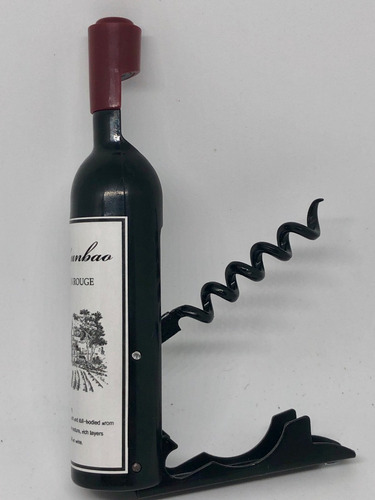 Imagen 9 de 10 de Mini Destapador Botella, Con Imán Souvenir Sacacorchos X 12