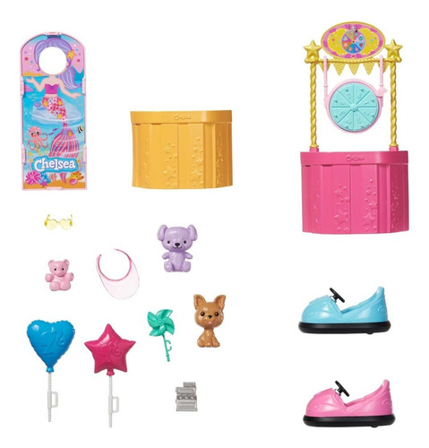 Muñeca Barbie Club Chelsea Mattel Parque De Diversiones