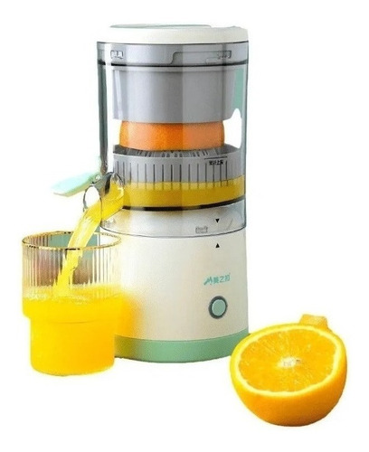 Exprimidor eléctrico portátil de naranja y limón color blanco 110V/220V