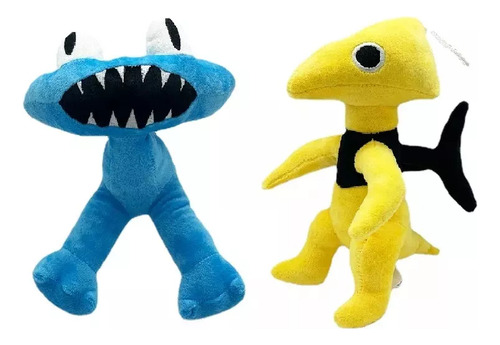 2 Piezas -capítulo 2 Rainbow Friends Amarillo X Cyan-friends