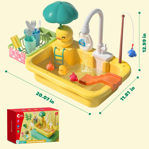 Fregadero De Juego Con Agua Corriente, Juguetes For
