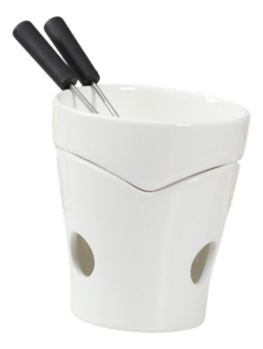 Pot De Chocolate Cerámica Cerámica Fondue Set Helada