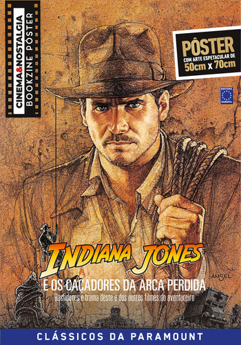 Superpôster Cinema E Nostalgia - Indiana Jones E Os Caçado, De Editora Europa. Editorial Europa, Capa Mole