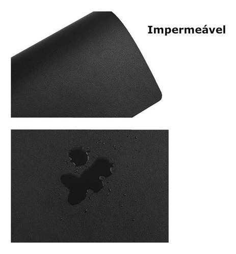 Tapete Mesa Mouse Pad 70x30 Acompanha 1 Porta Copo