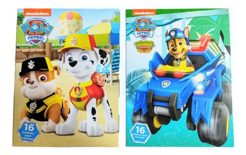 Paw Patrol 2 Platos Y Vaso Popote Infantil Skye Everest Niña Color Multicolor