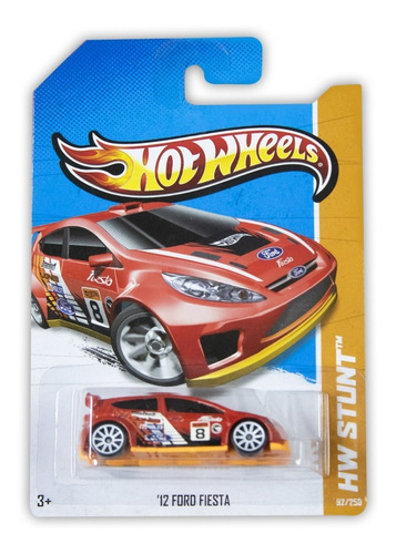 Hot Wheels Mattel Hw Stunt '12 Ford Fiesta 2013 X1732
