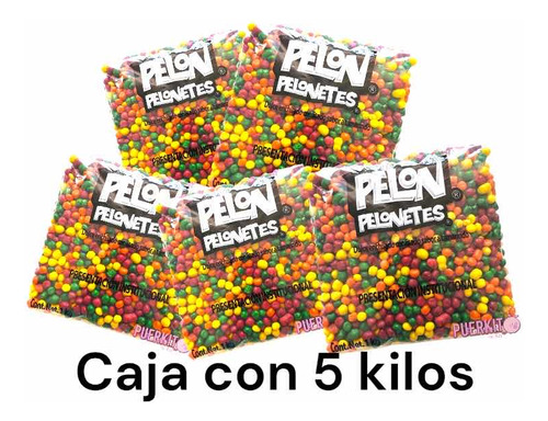 Pelonetes A Granel Caja Con 5 Kg