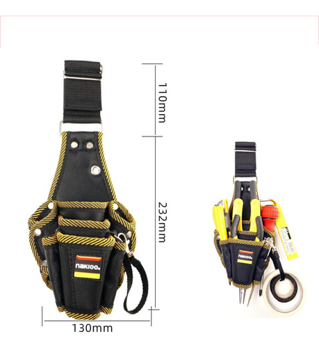 Bolsa De Herramientas Para Electricistas Con MĂșltiples