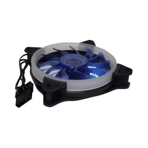 Cooler Led Para Chasis 120 Mm (azul)