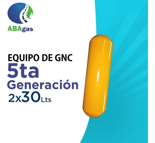 Imagen 1 de 9 de Equipo De Gnc Gas 5ta Generacion Premium Cilindros 2x30lts