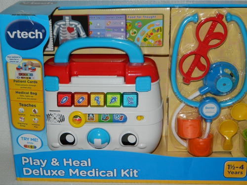 Play & Heal Deluxe Medical Kit Maletin Medico Juguete Vtech