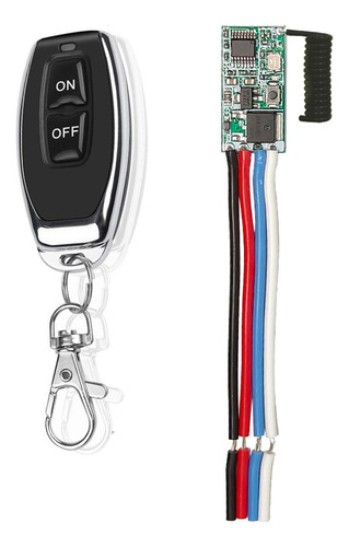 3 Rf 433mhz Secure Mini Relé Inalámbrico En La Antena
