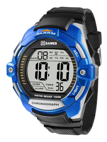 Relógio X-games Masculino Digital Azul Claro