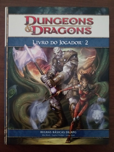Livro Rpg D&d 4ª Ed Livro Do Jogador 2 Dev218987200