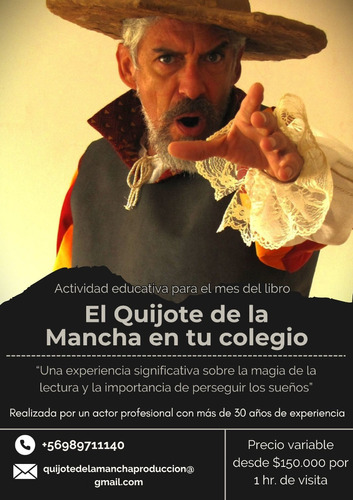 El Quijote De La Mancha En Tu Colegio