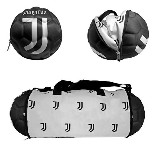 Bolsa De Lona Oficial Juventus Fc Plegable/extensible