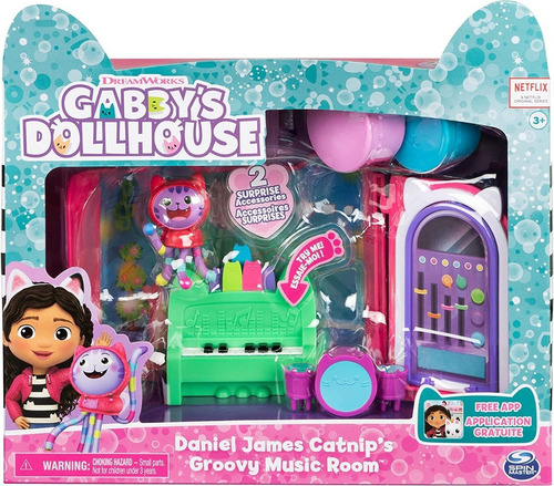 Gabbys Dollhouse Set Cuarto De Musica Daniel James 2022
