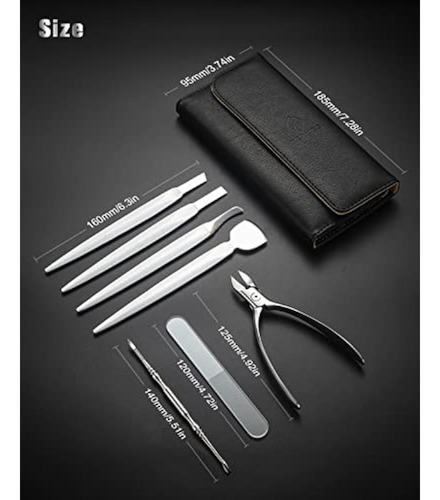 Feryes Kit De Cuchillo De Pedicura Para Uñas