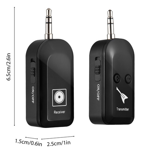Accesorios Para Guitarra Sistema Inalámbrico Recargable De 2