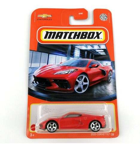 Matchbox # 40/100 - 2020 Corvette C8 - 1/64 - Gvx50