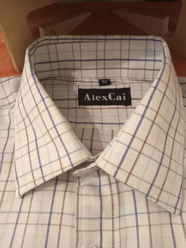 Camisa Hombre- Alex Cai- Talle 42- Impecable!!!