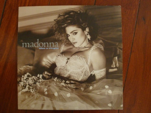 Madonna Like A Virgin Lp Vinilo Alema 84 Mx