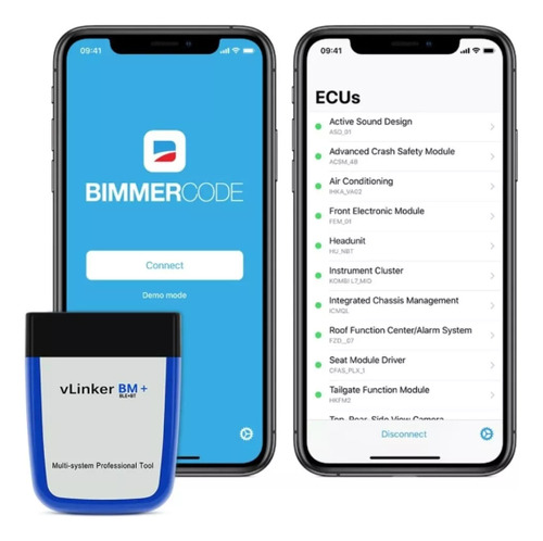 Scanner Obd2 Vgate Vlinker Bm+ Bt4.0 V2.2 Bmw Vw Audi