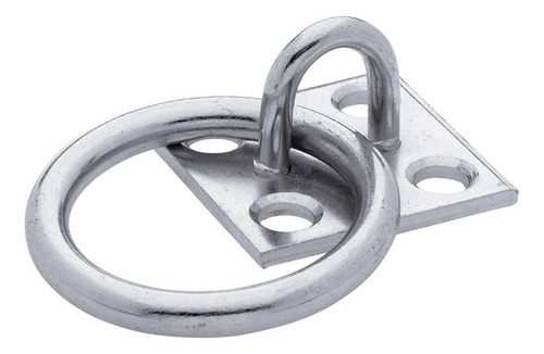 For Anillo De En Placa Caballo Hierro Niquelado Para Caballo