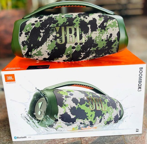 Parlante Altavoz Blutooth 40w 20hrs Jbl Boombox 3 | Militar