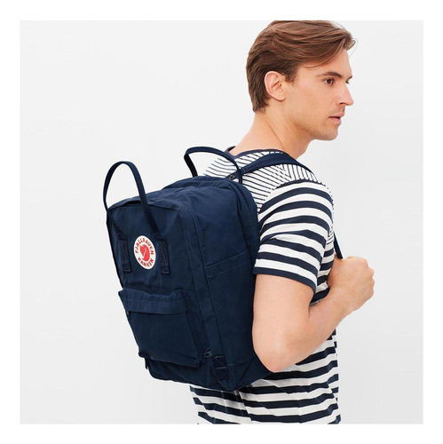 Mochila Kanken Classic Fjallraven Sueca Azul Blue Premium