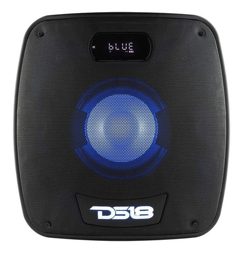 Corneta Amplificada Con Bateria Rgb Y Bluetooth Ds18