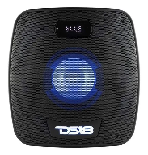 comprar Corneta Amplificada Con Bateria Rgb Y Bluetooth Ds18