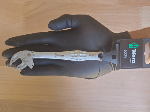 Wera Joker S Llave De Boca Autoajustable Color Plateado