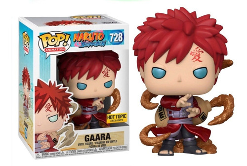 Funko Pop Naruto Shippuden Gaara Exclusivo Hot Topic 