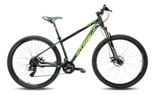 Bicicleta Mtb R29 Fire Bird Ontrail 24v S/16  Negro Verde