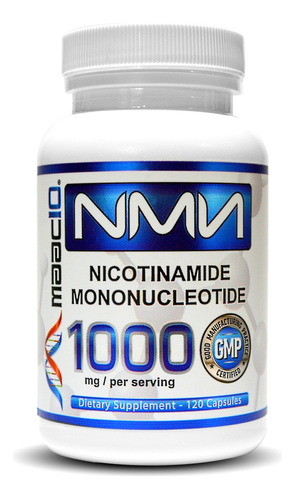 Suplemento Nmn Nad 1000mg Maac10 