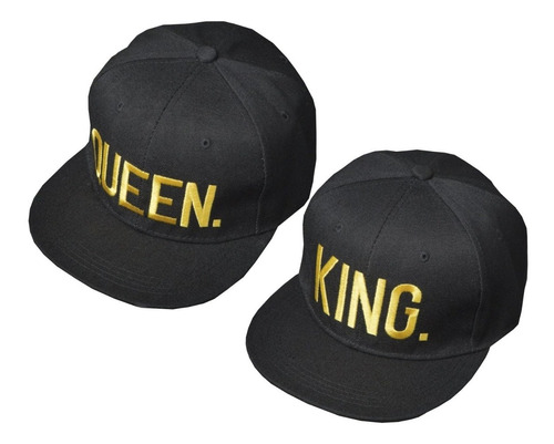 Gorra Queen Y King Pareja (2 Piezas)