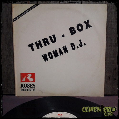 Woman Dj - Thru Box - Promo - Vinilo Lp