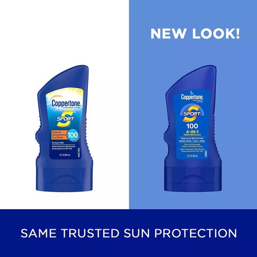 Protector Solar Deportivo Coppertone 89ml SPF 100