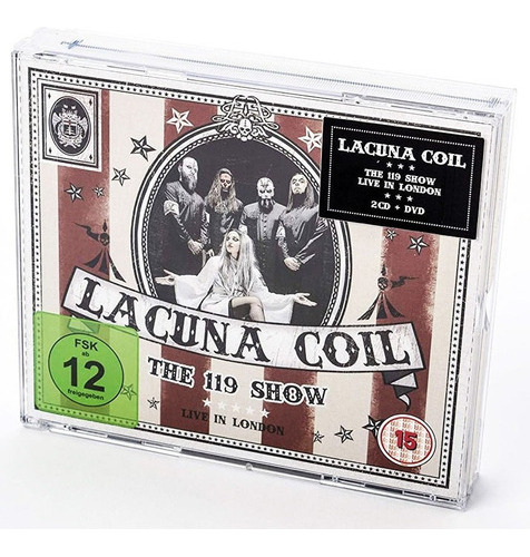 Lacuna Coil 119 Show Live In London Cd + Dvd Nuevo Importado