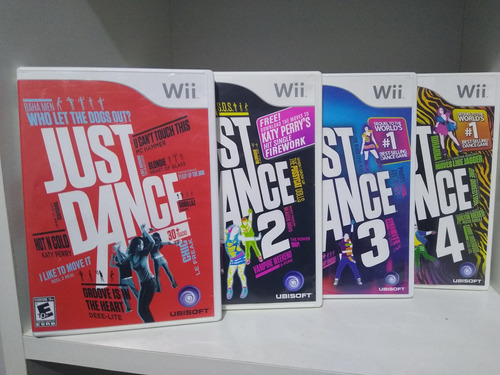 Colección Just Dance Original Para Nintendo Wii Y Wii U 