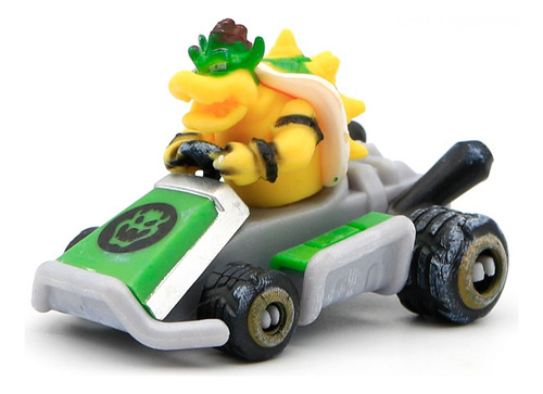 Super Mario Bros Kart Pull Back Car Figura Juguete Regalo