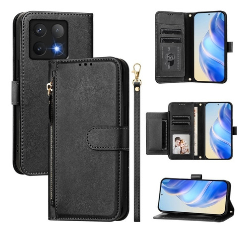 Funda Con Diseño Cartera For Xiaomi, Duradera Y Resistente