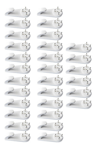30 Piezas De Ganchos Para Colgar En La Pared Sin Rastro,