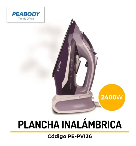 Plancha a Vapor Cerámica Peabody PE-PVC34