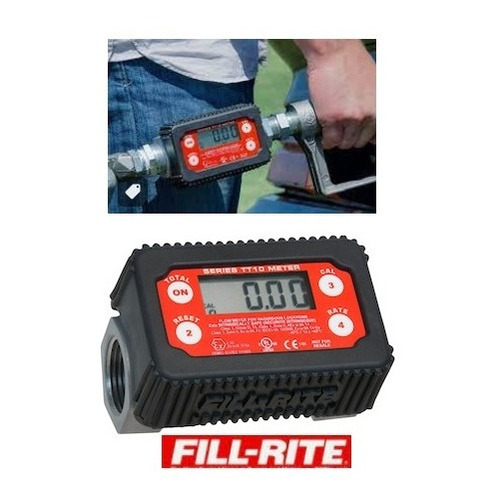 Medidor Digital Fill Rite 3/4    1  Para Gasolina Gasoil