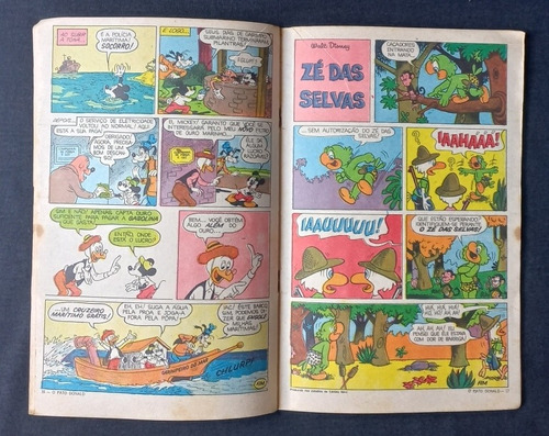 Gibi Antigo Zé Carioca Ano 67. Hq Raro Zé Carioca Ano 67. Gibis Disney (Usado)