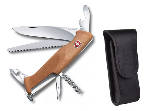 Canivete Suíço Ranger Wood 55 Victorinox 10f 11cm Com Bainha