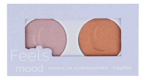 Paleta De Iluminadores Dark Ruby Rose Feels Mood Hb-7525